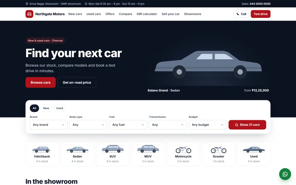 Automobile Dealership Website & Sales CRM Software