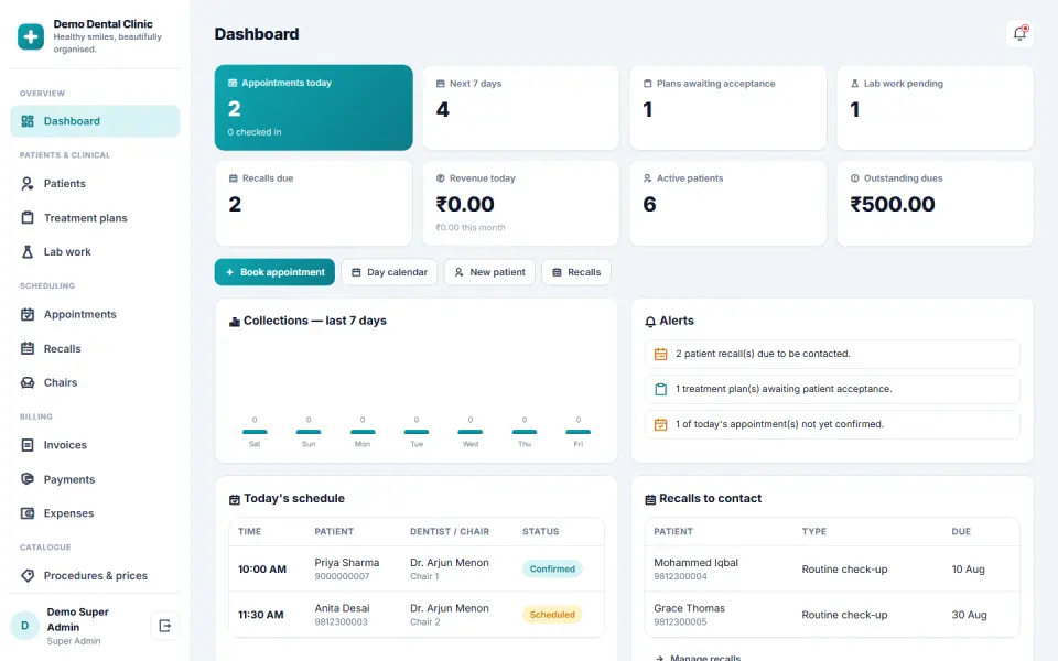 Dental Clinic Management Software