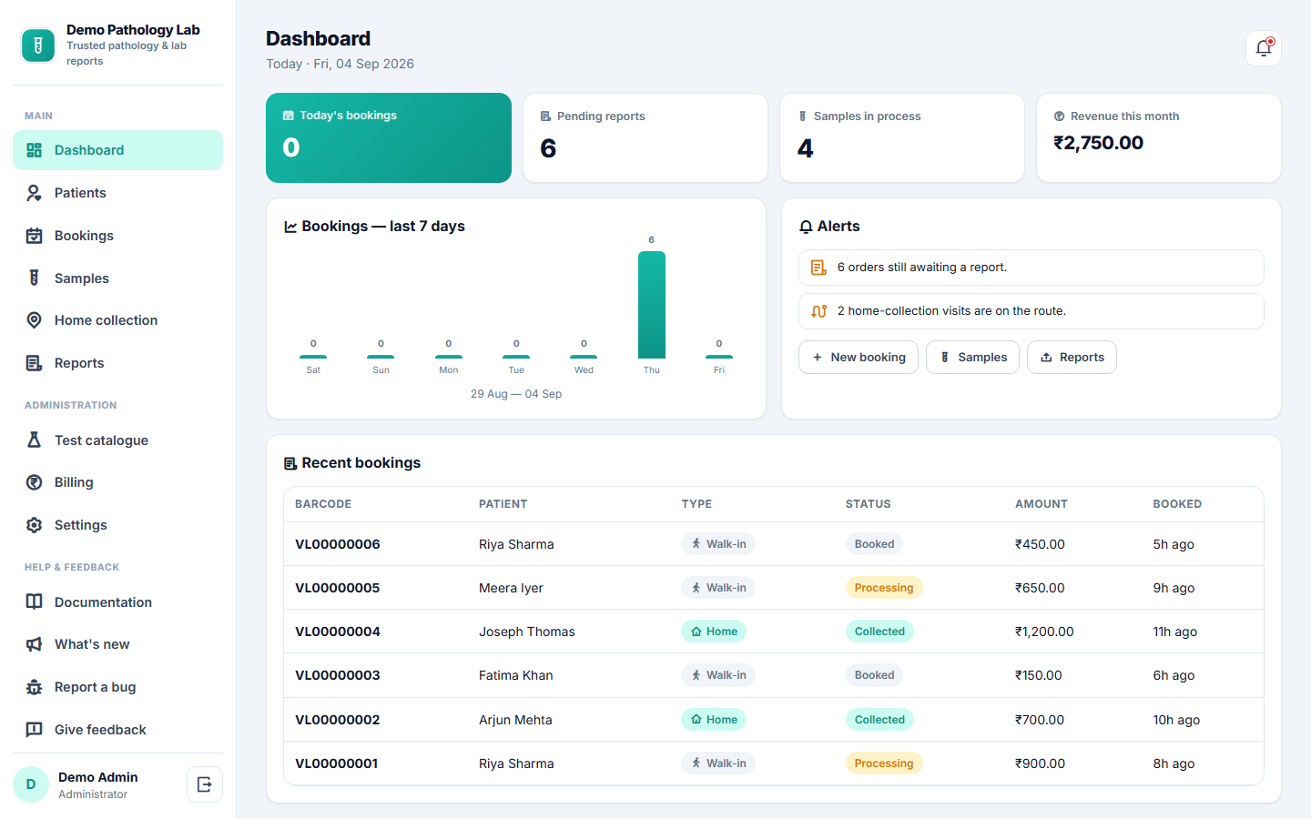 Pathology Lab Management & Report Software