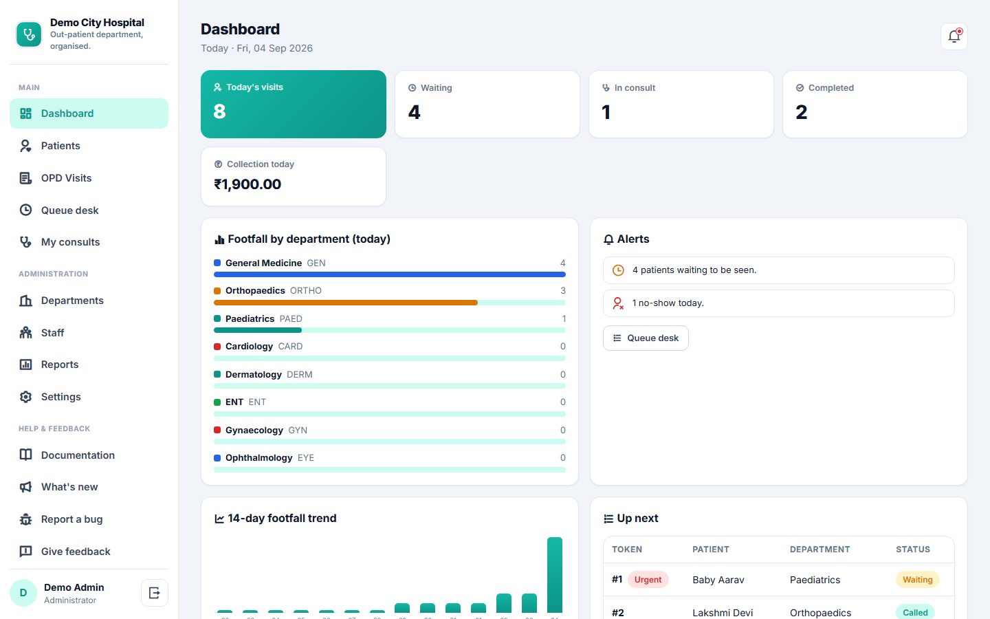 Hospital OPD Management Software